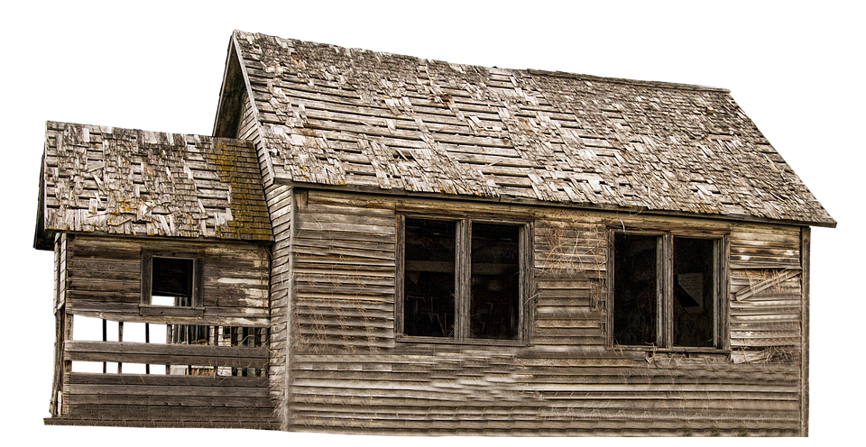 Abandoned_ Wooden_ House PNG