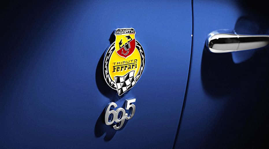 Abarth 695 Tributo Ferrari - Unleashing Speed And Elegance Wallpaper