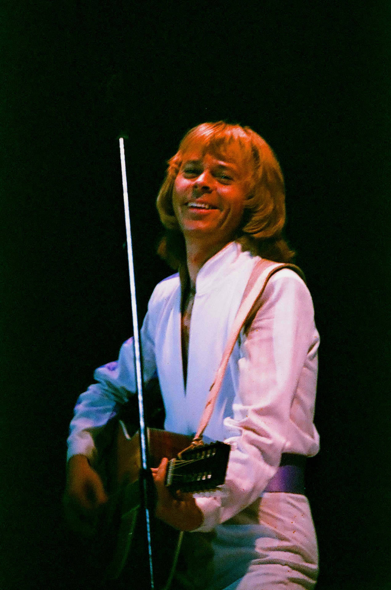 Abba Björn Ulvaeus Playing Guitar