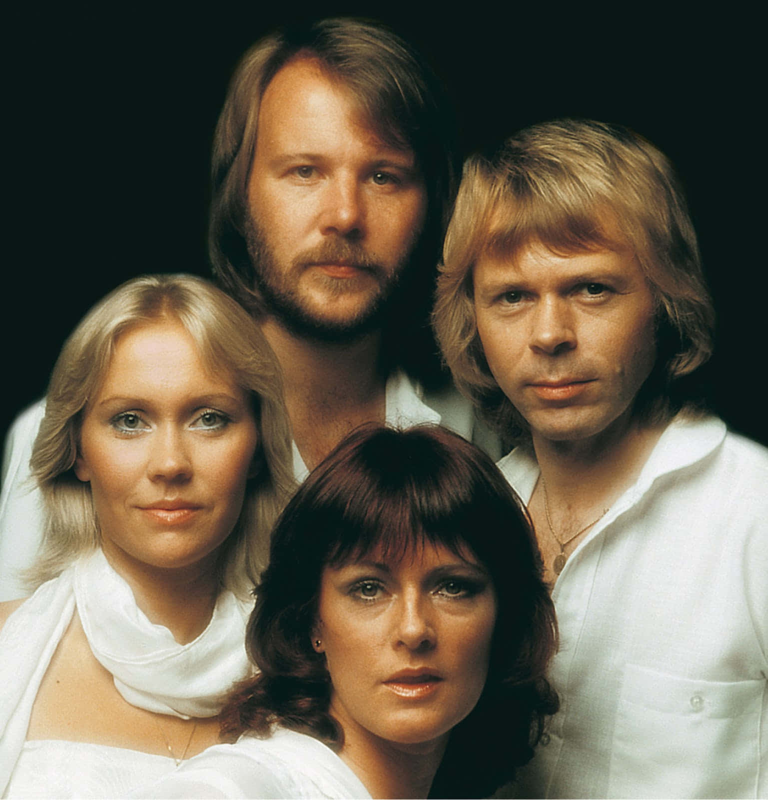 ABBA performing their beloved hit song "Dancing Queen"