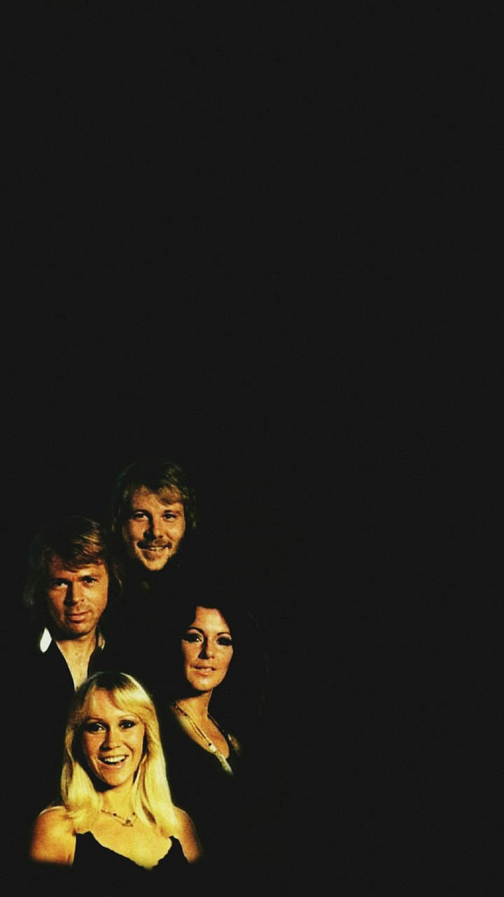 ABBA Vintage Poster Wallpaper