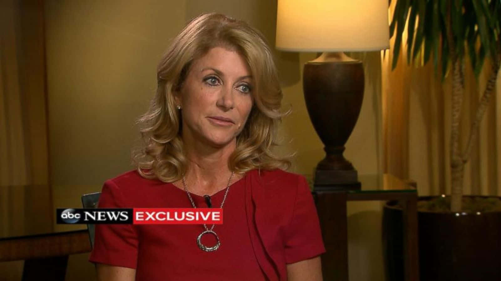 Abcnews Interviste Esclusive A Wendy Davis. Sfondo