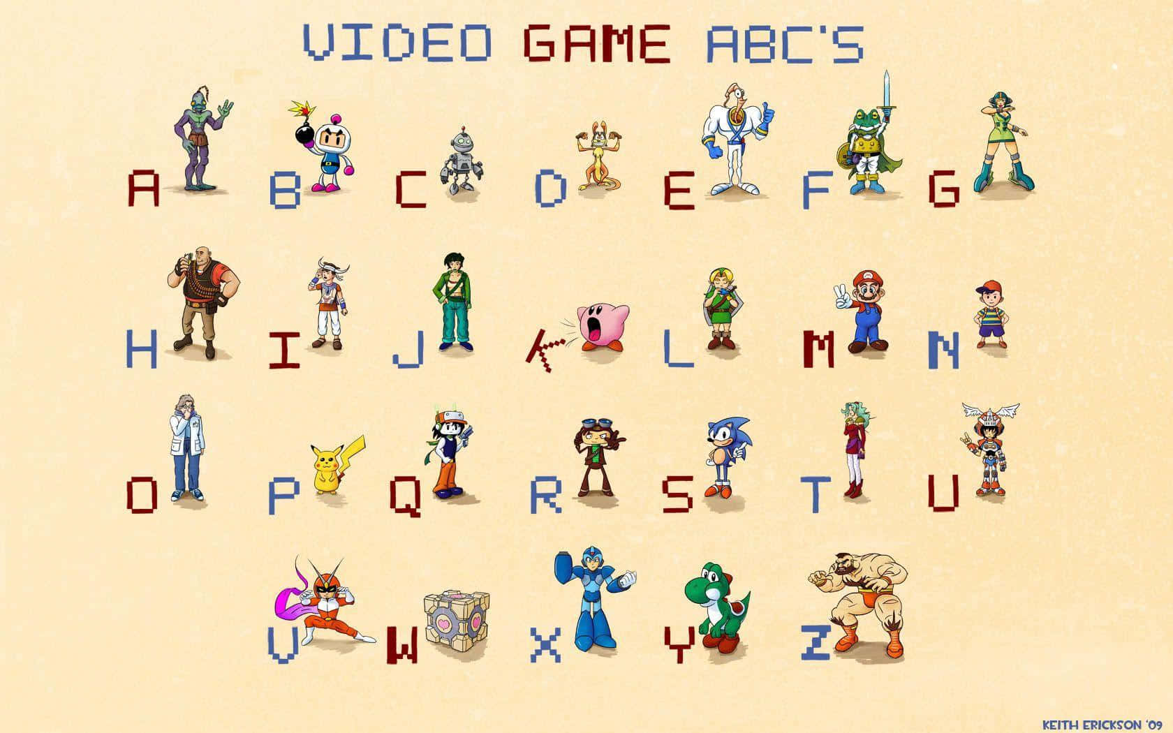Video Game Alphabets