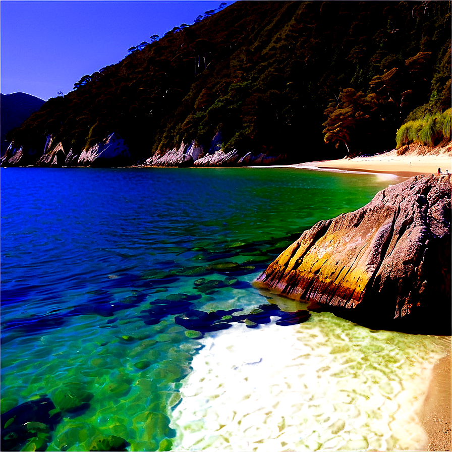 Abel Tasman Coast Track View Png 06242024 PNG