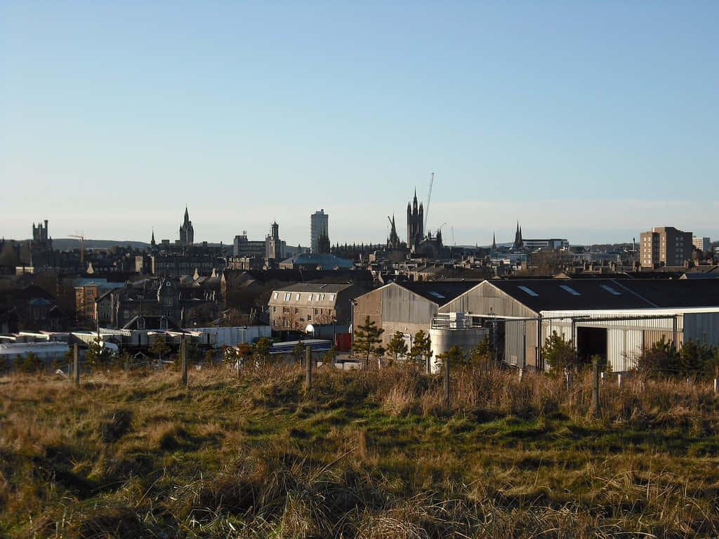 Aberdeen Cityscape View Wallpaper