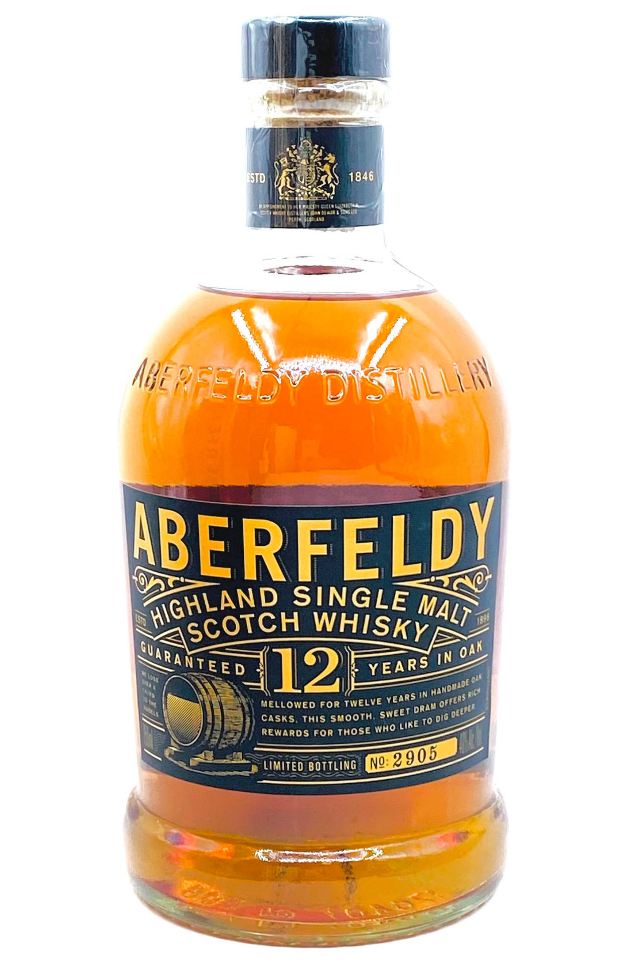 Exquisite Aberfeldy 12 Years Old Whisky Wallpaper
