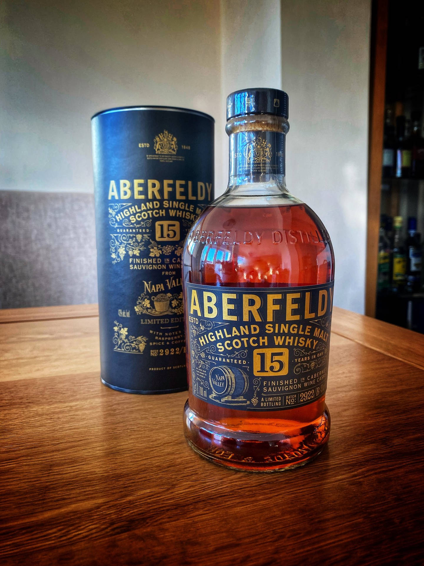 Aberfeldy15 Años De Whisky. Fondo de pantalla