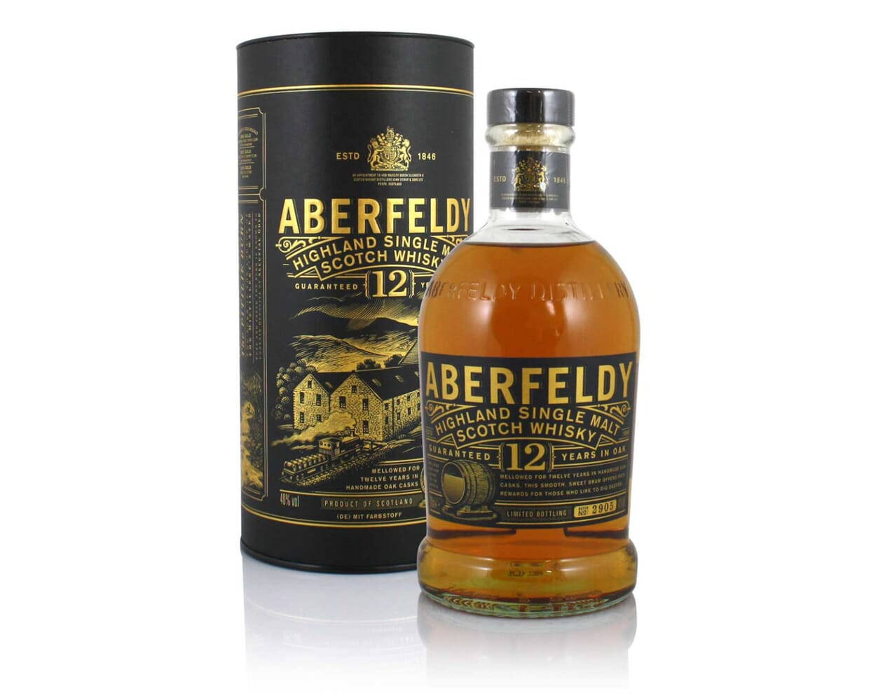 Aberfeldy Brown Whisky Wallpaper