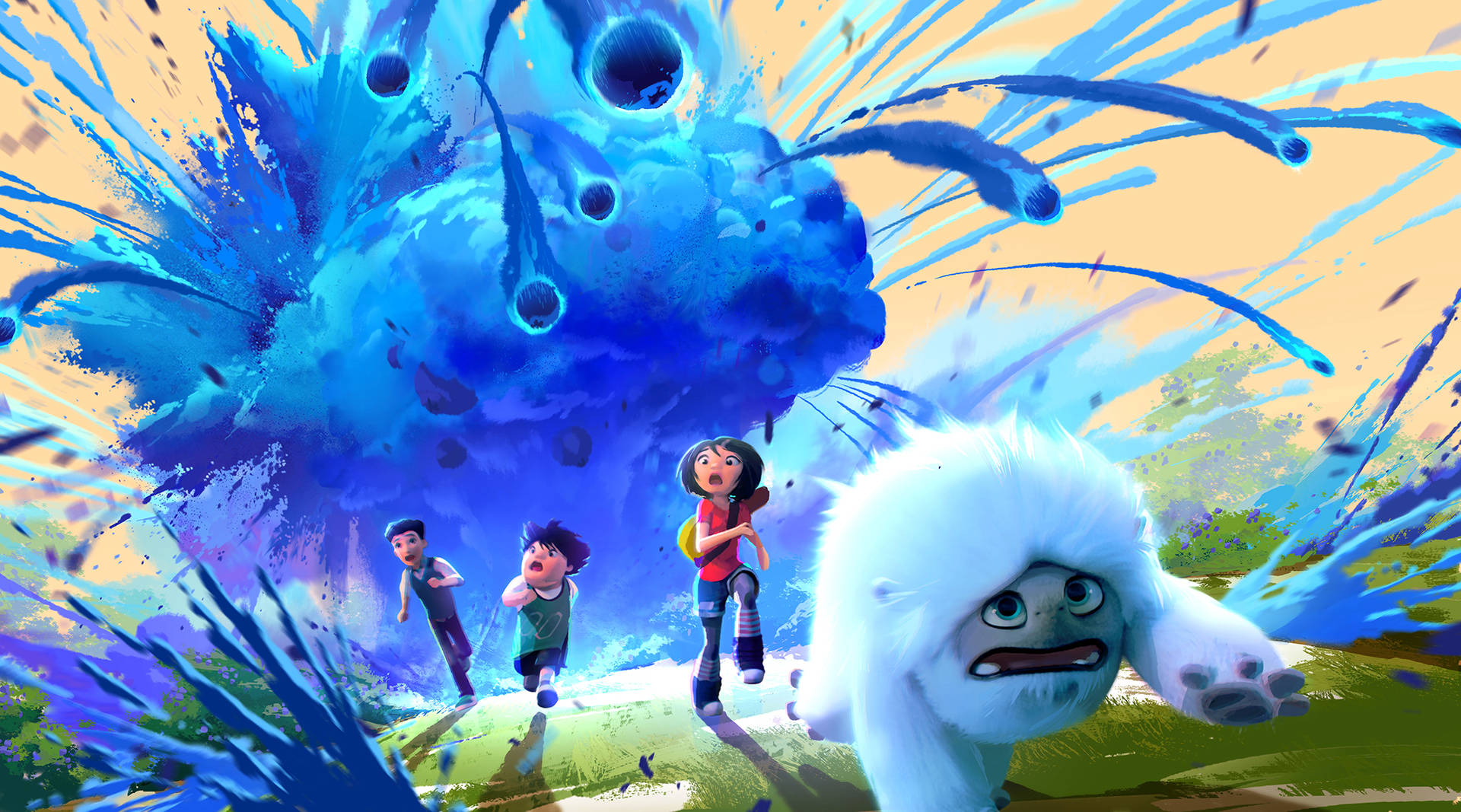 Abominable Blueberry Explosion Wallpaper