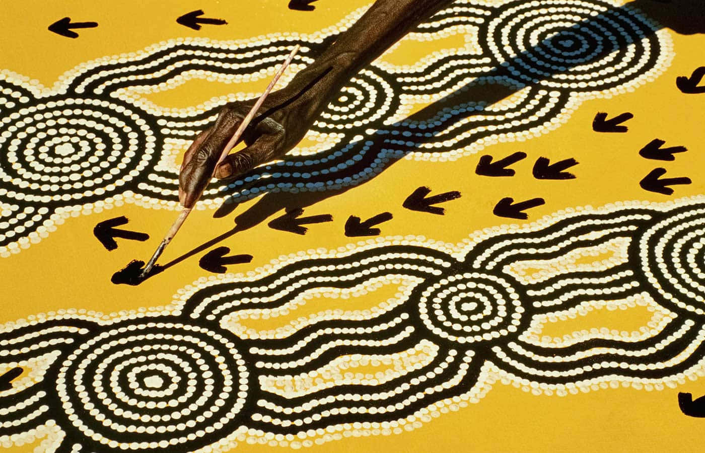 Aboriginal art celebrating the beauty of Indigenous heritage