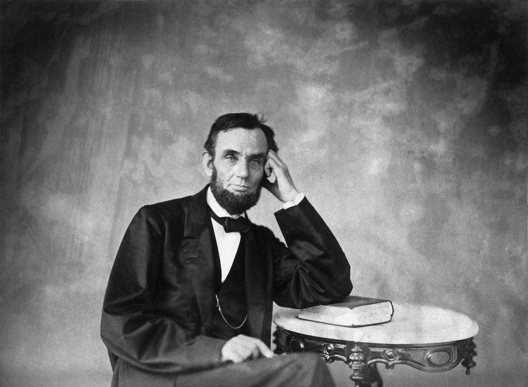 Abraham Lincoln Half Body Shot Picture