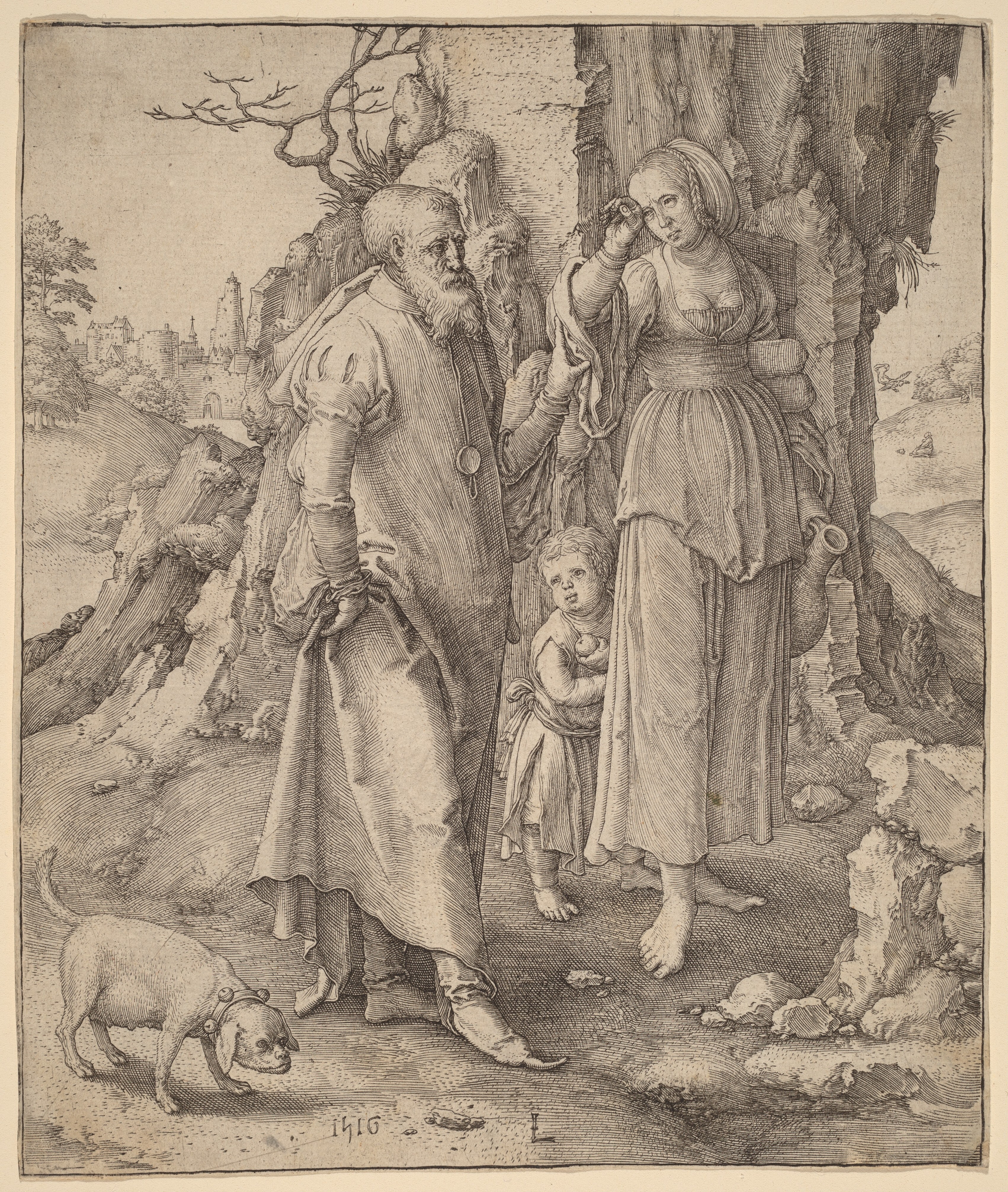 Abraham Repudiating Hagar Wallpaper
