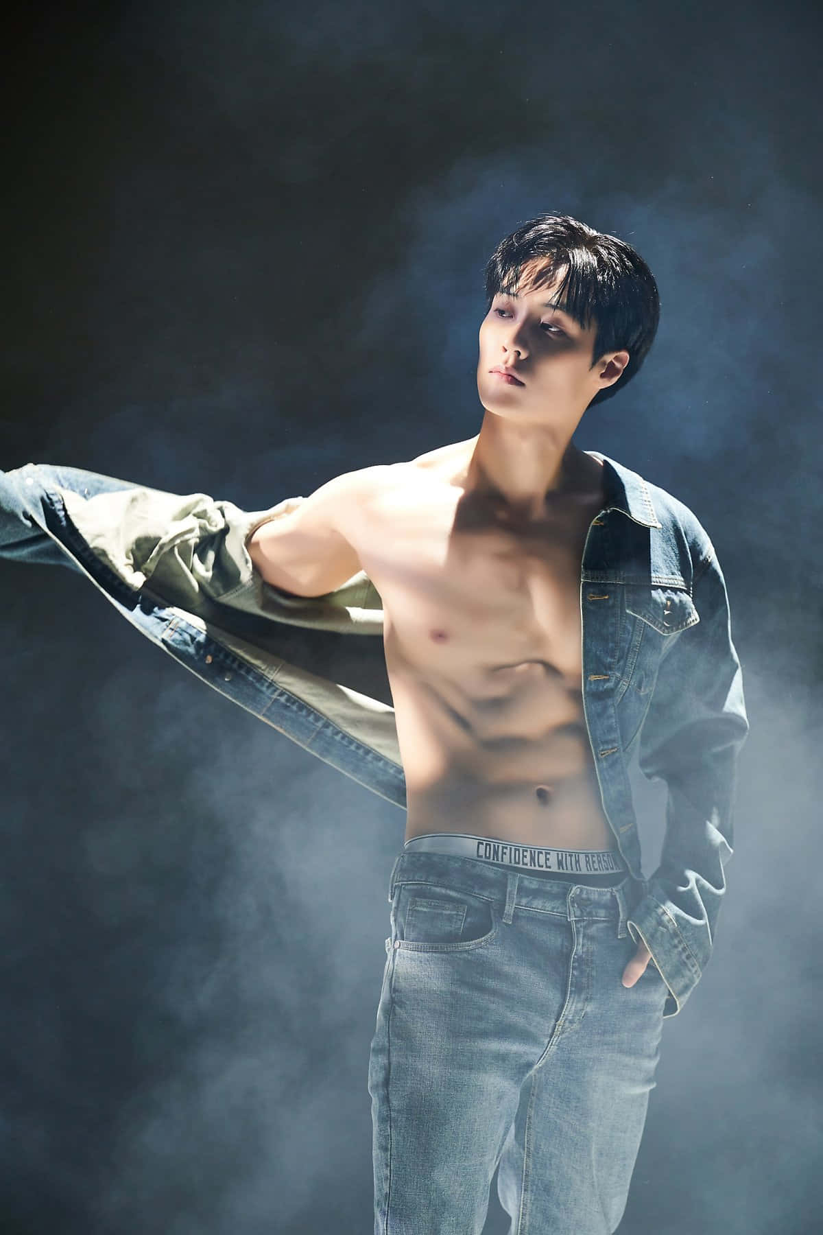 Abs Lee Seung Hyub In Denim Photography Picture