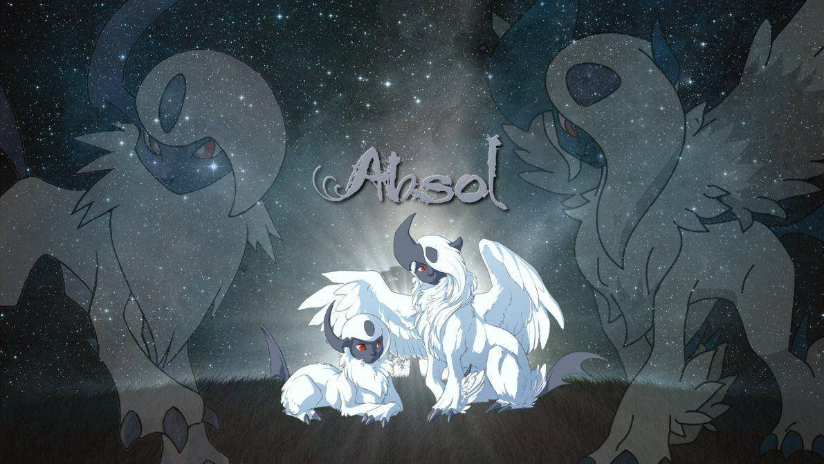 Absol With Wings Wallpaper