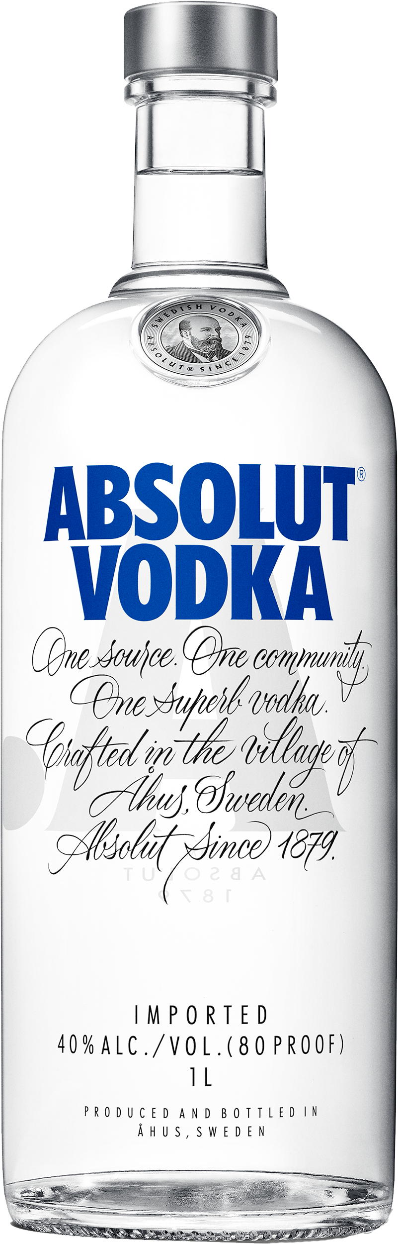 Download Absolut Vodka Bottle Image | Wallpapers.com