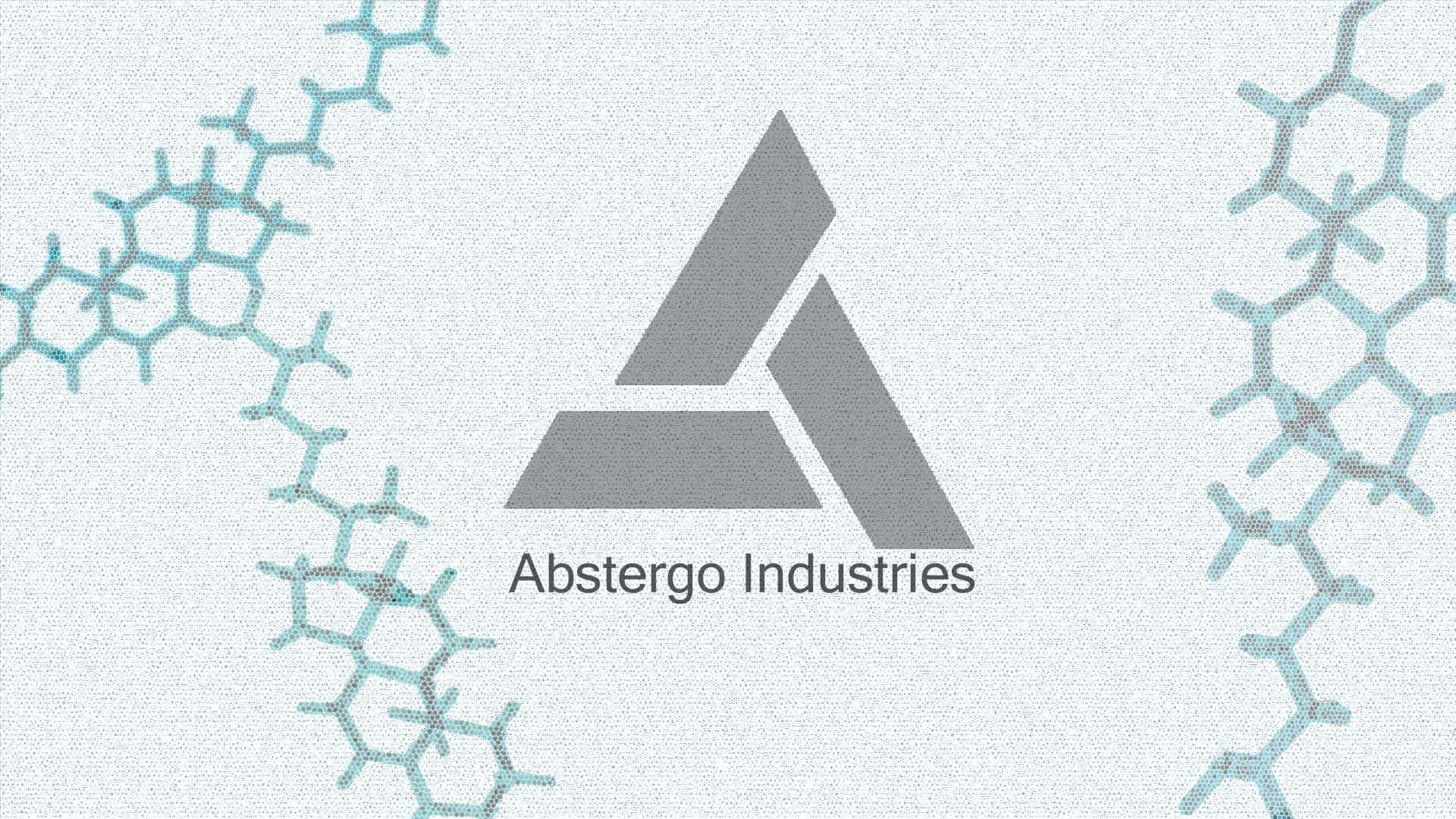Abstergo Industries Futuristic Logo Wallpaper