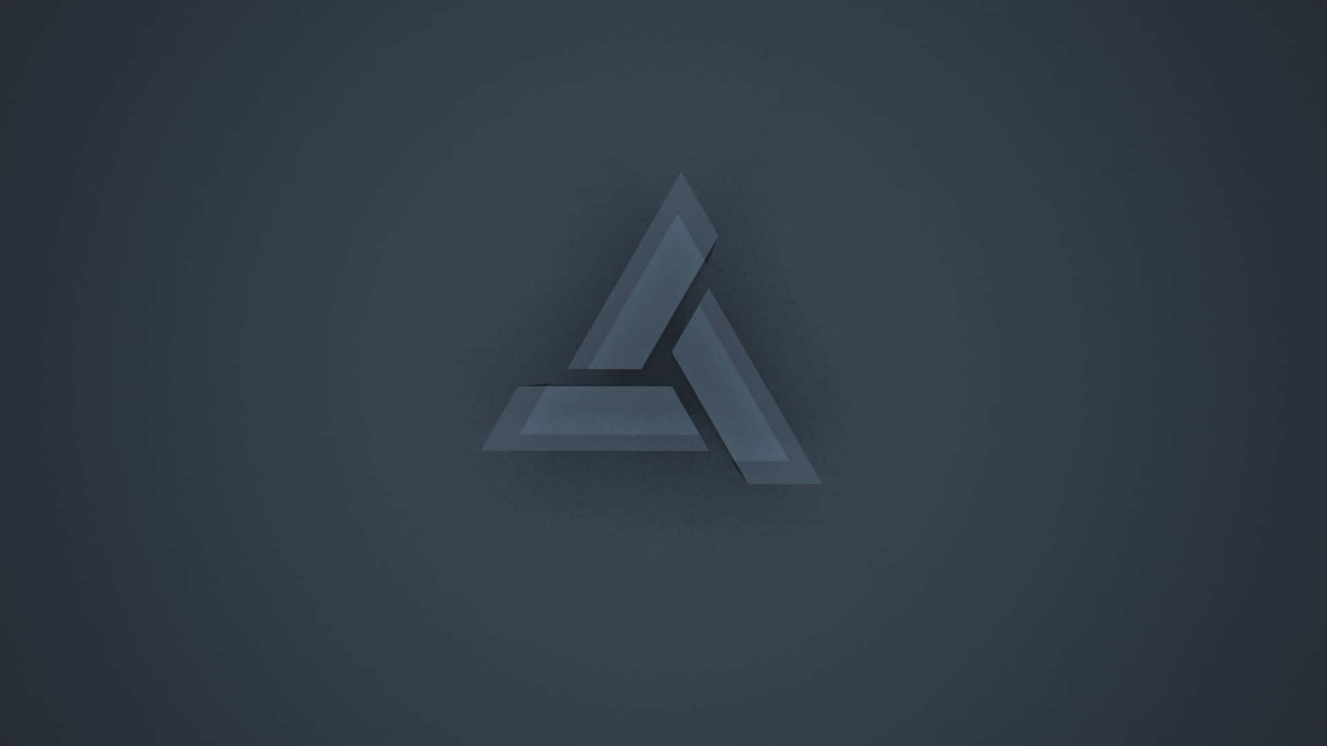 Abstergo Industries Logo on Futuristic Background Wallpaper