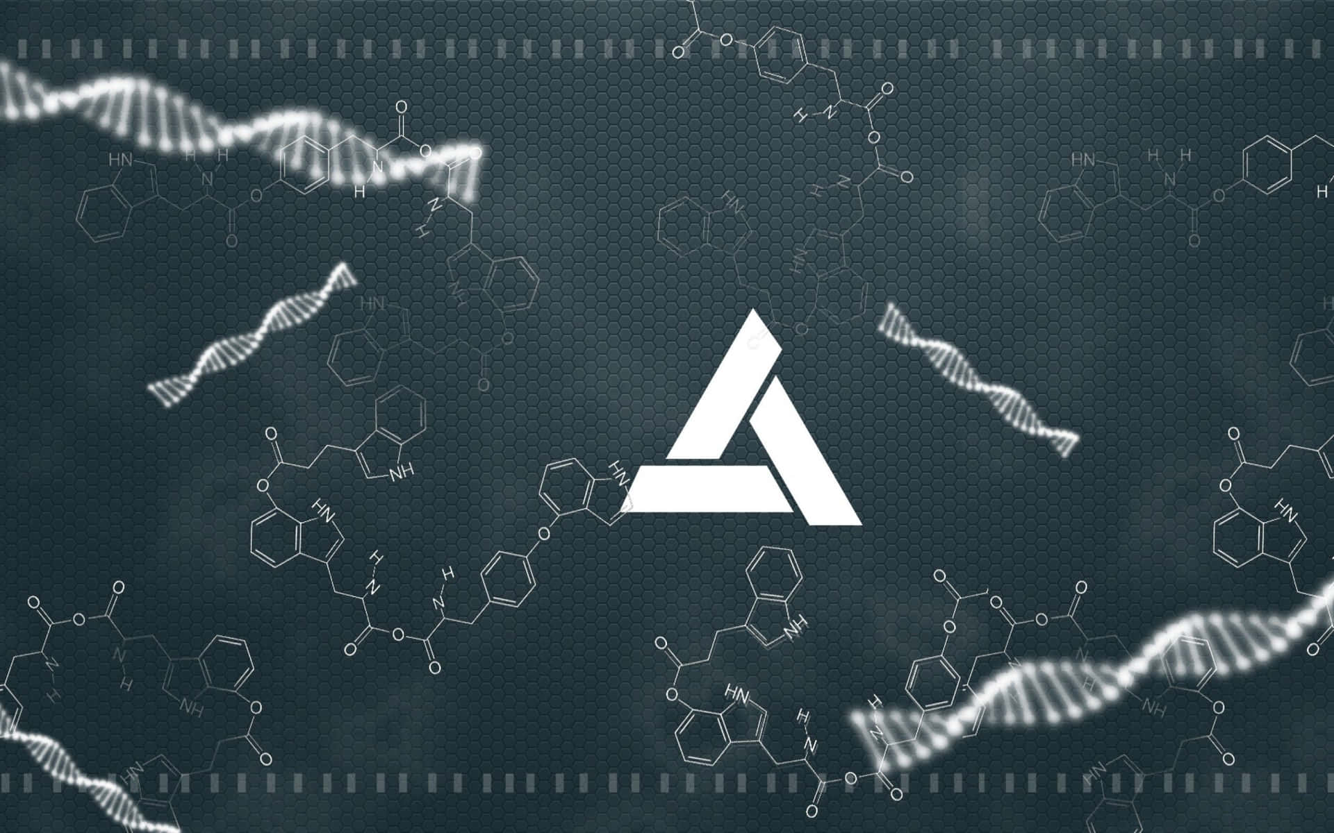 Abstergo Industries Logo on Dark Background Wallpaper