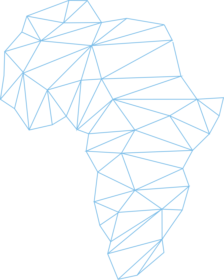 Abstract Africa Continent Outline PNG