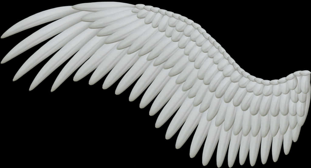 Abstract Angel Wing Art PNG