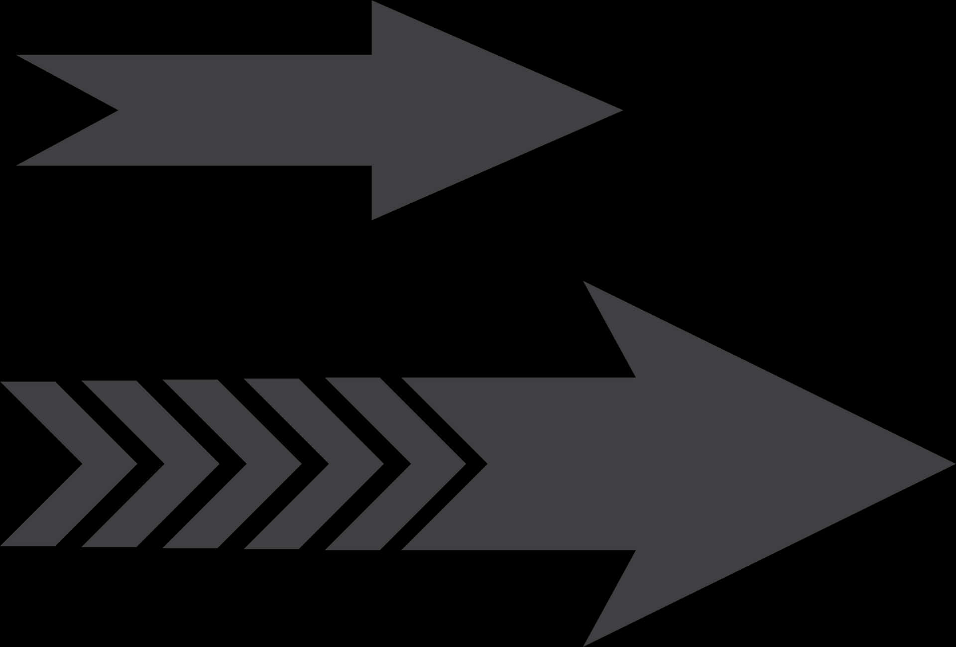 Abstract Arrow Design PNG