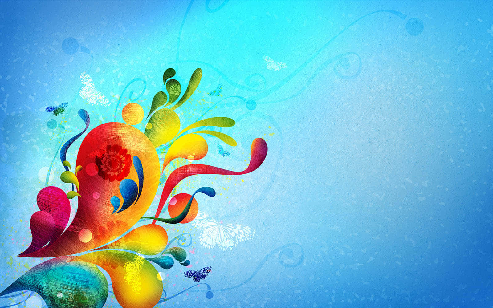 Vibrant Abstract Art Background
