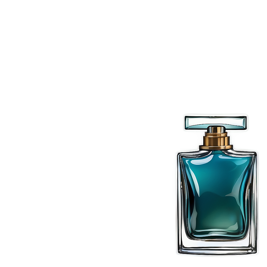 Abstract Art Perfume Bottle Png Lrg PNG