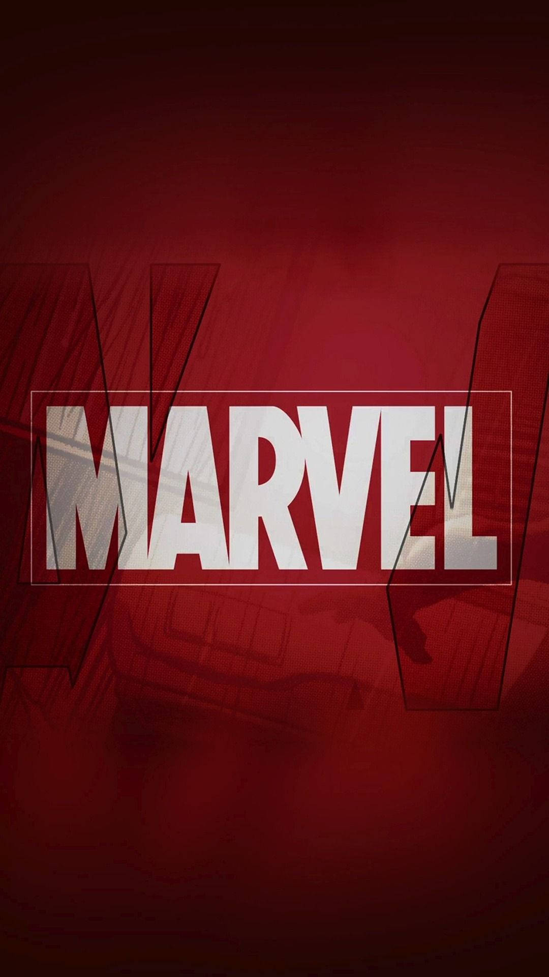 Abstract Art Red Marvel Phone Wallpaper