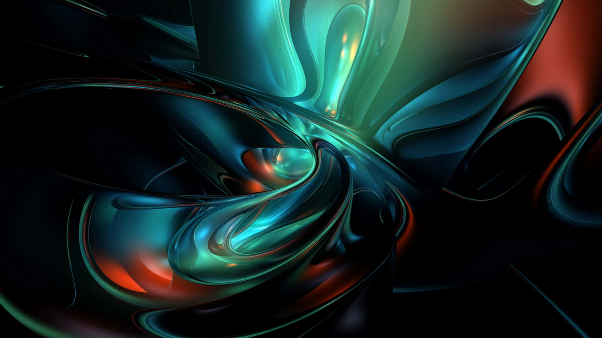 Abstract Art With Several Swirls Wallpaper