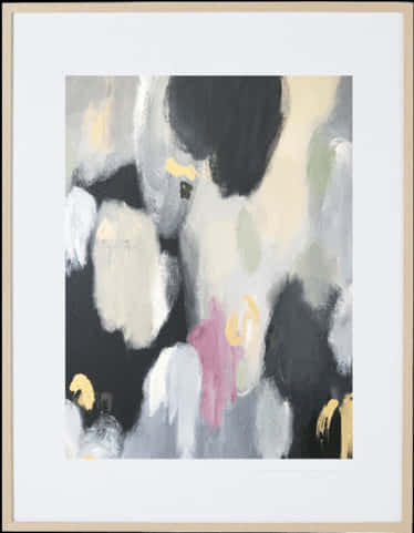 Abstract Artworkin Neutral Frame PNG