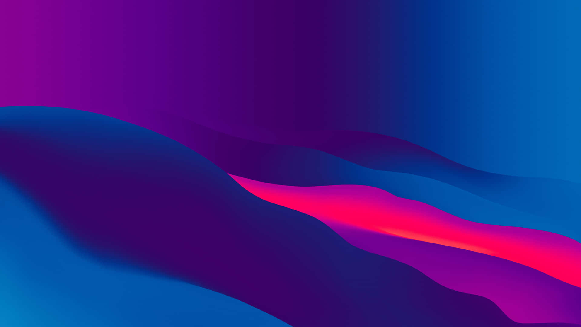 Blue Pink Wavy Abstract Background