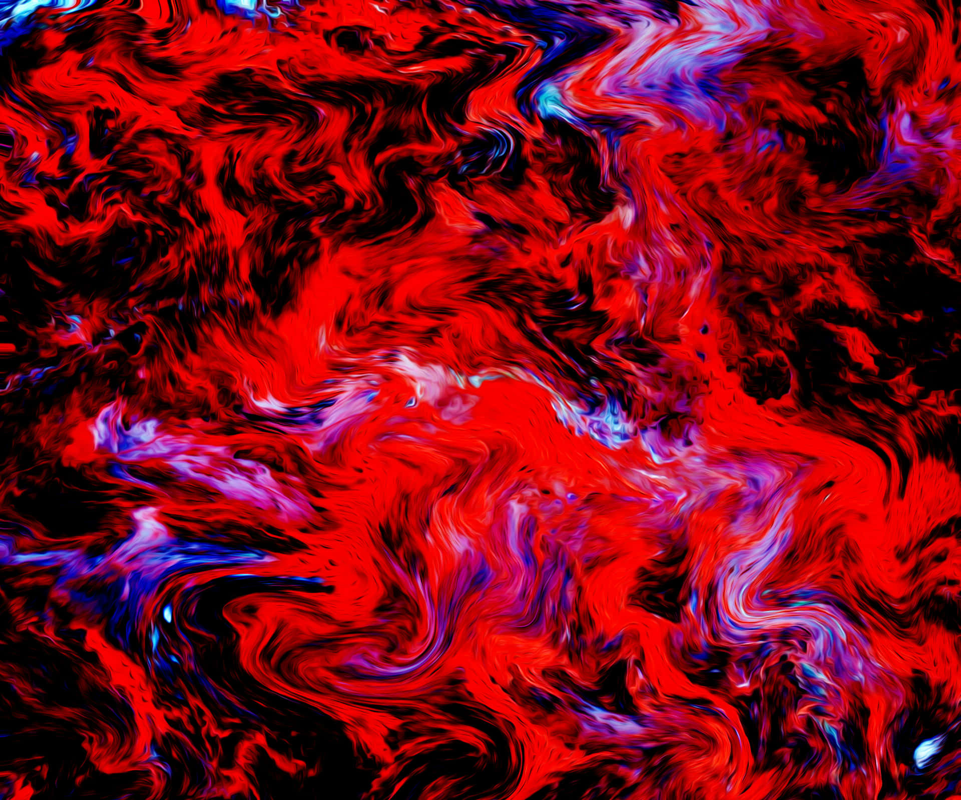 Red And Black Liquify Abstract Background