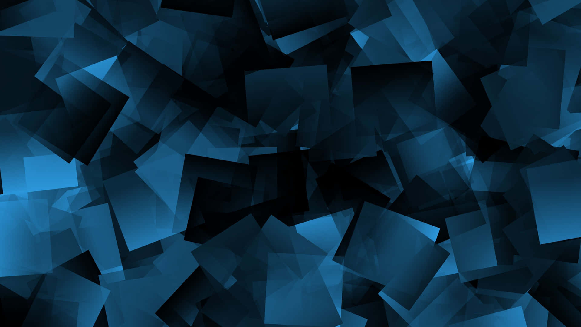Black And Blue Square Abstract Background