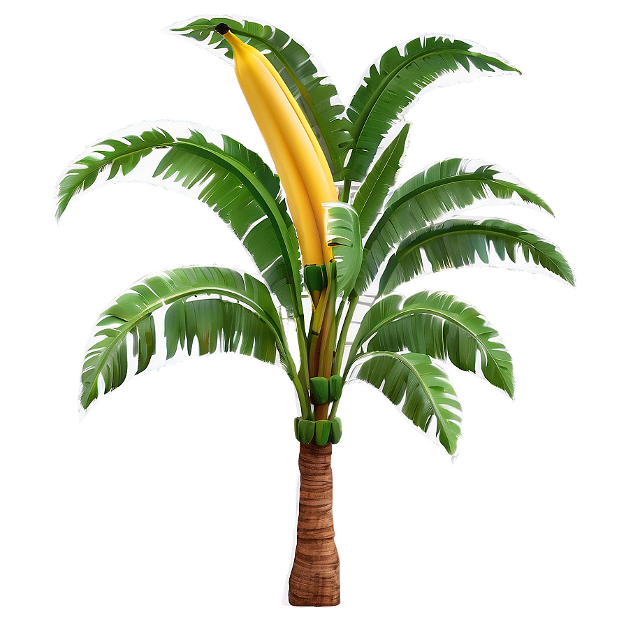 Abstract Banana Tree Design Png Lpf66 PNG