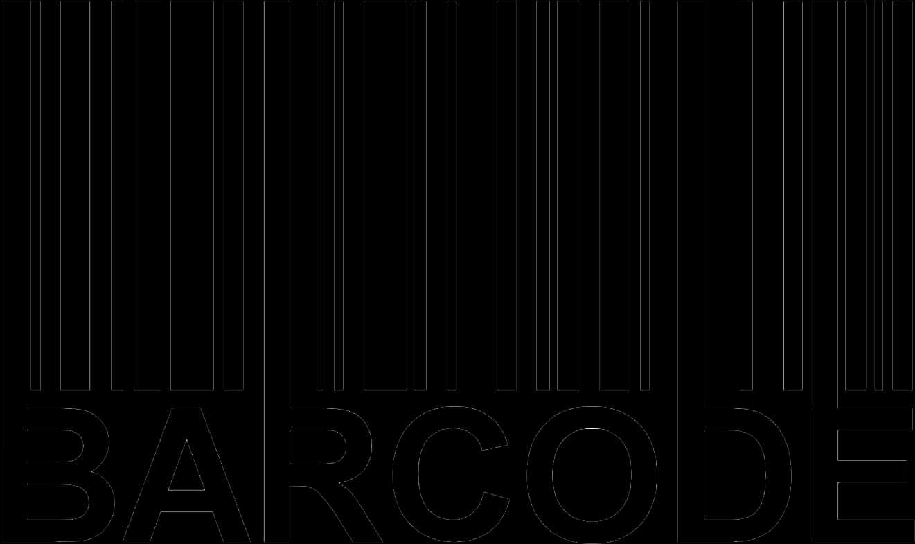 Abstract Barcode Design PNG