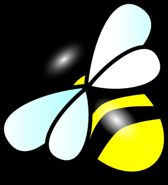 Abstract Bee Art PNG