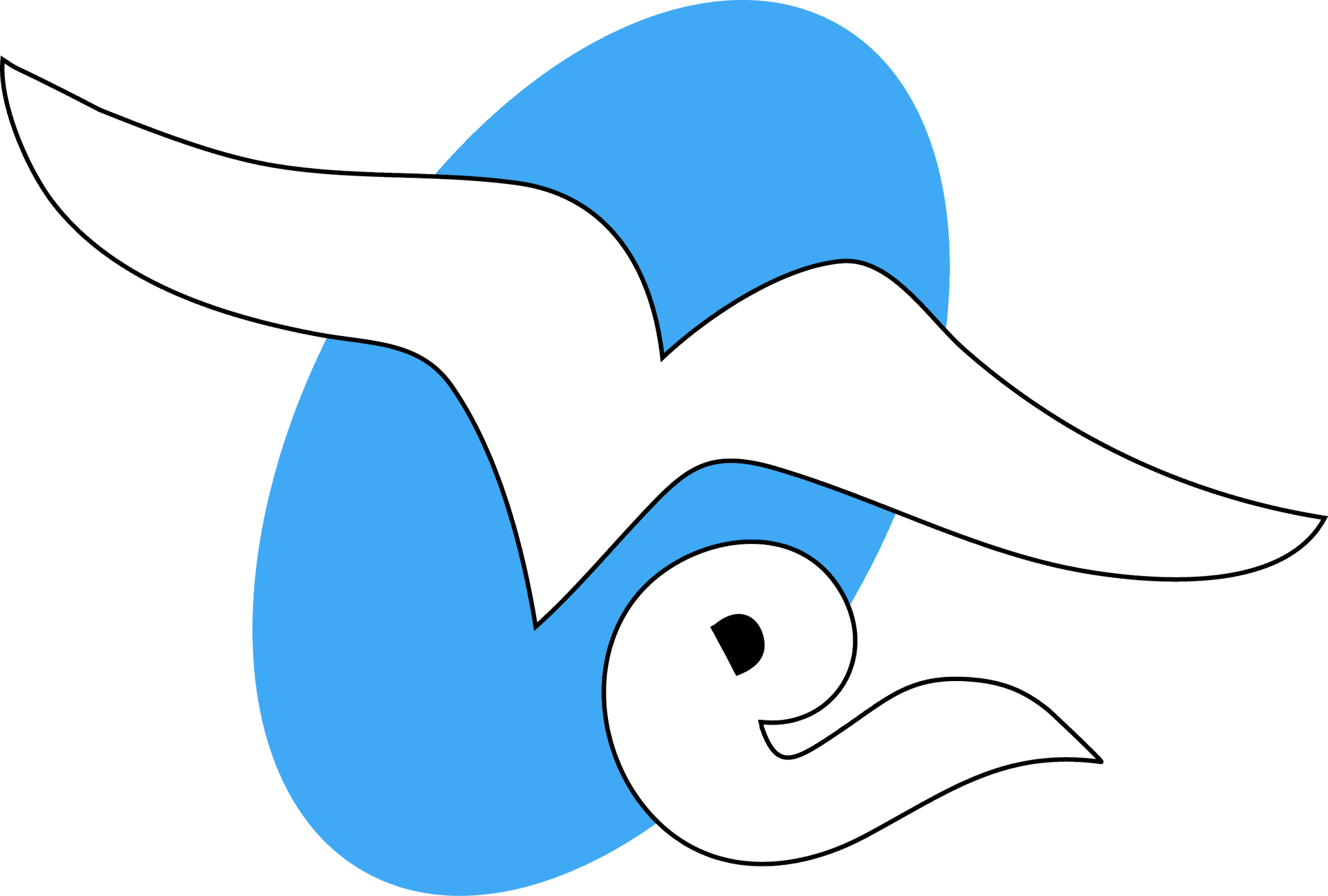Abstract Bird Logo PNG