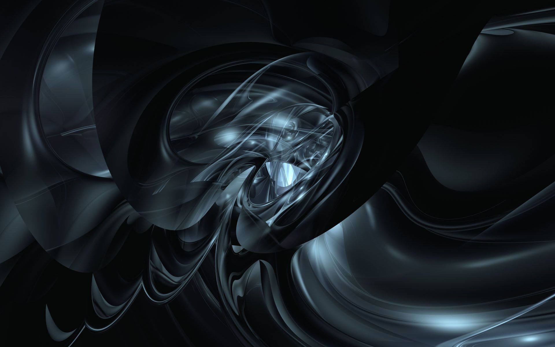 Abstract Black 3d Picture