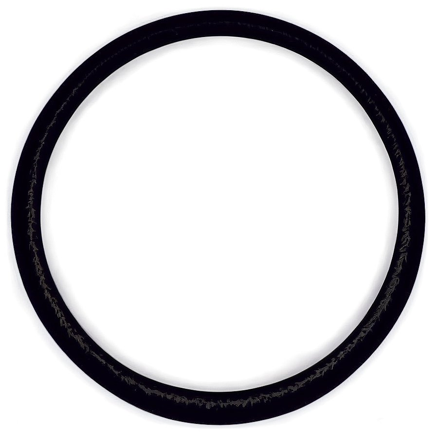 Abstract Black Circle Art Png 6 PNG