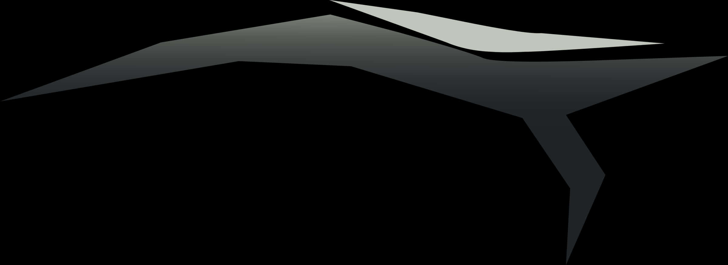 Abstract Black Crack Design PNG