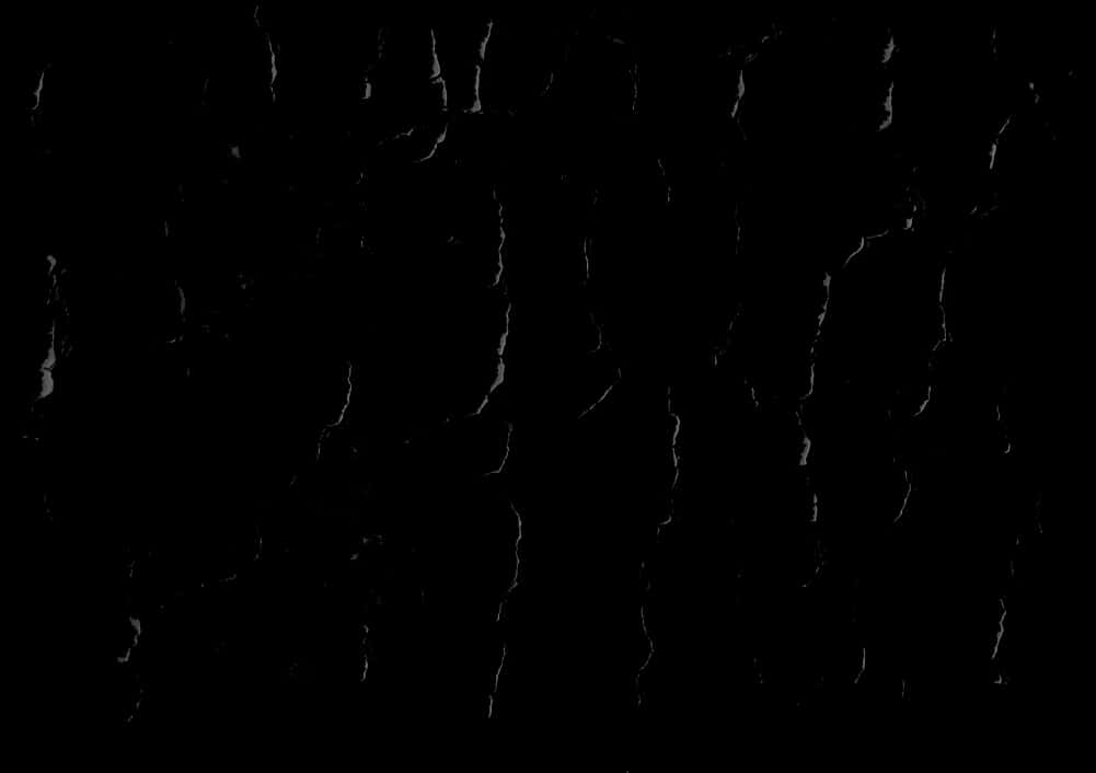Abstract Black Cracks Texture PNG