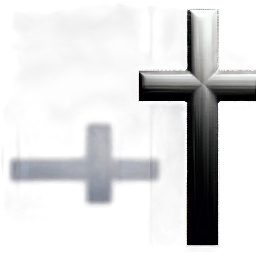 Abstract Black Cross Png Vov31 PNG