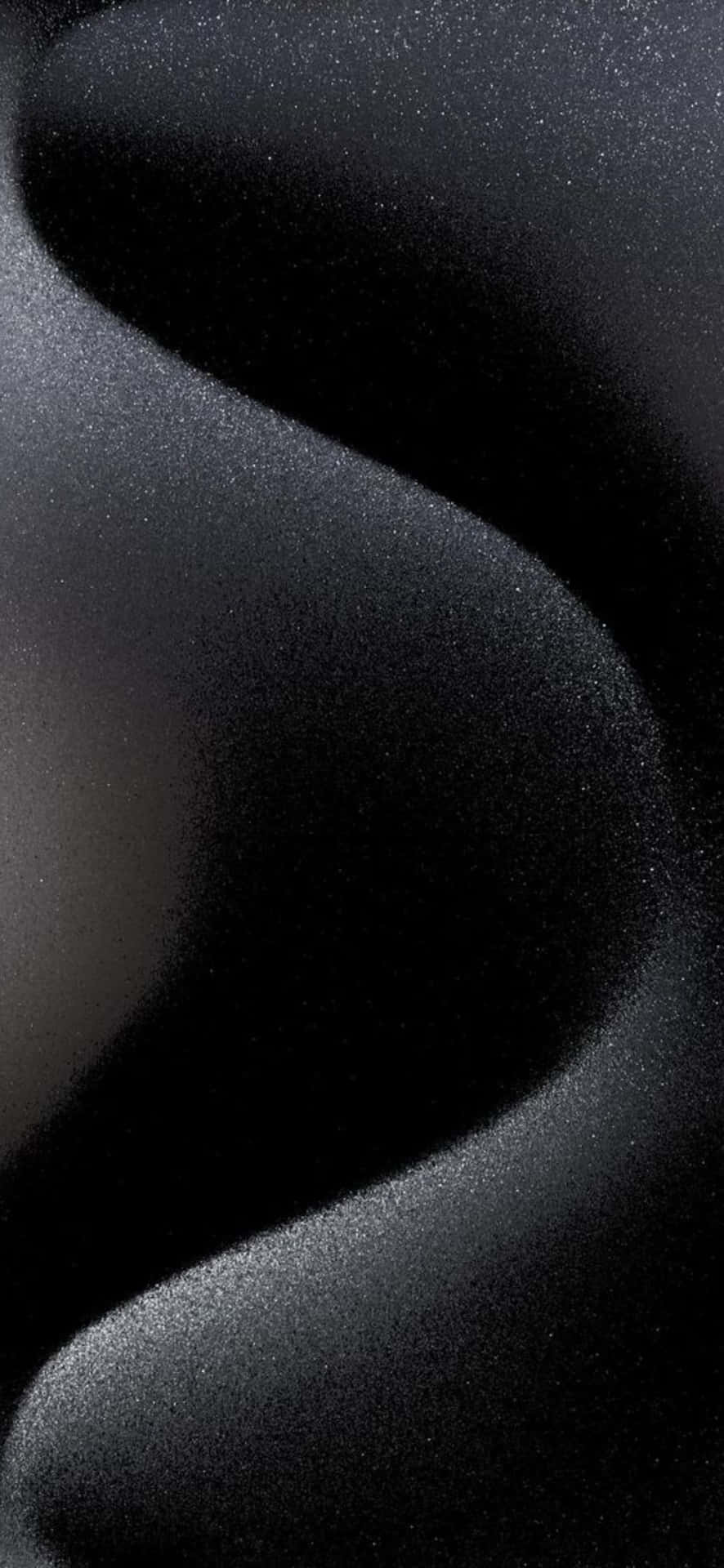 Abstract Black Curves Wallpaper