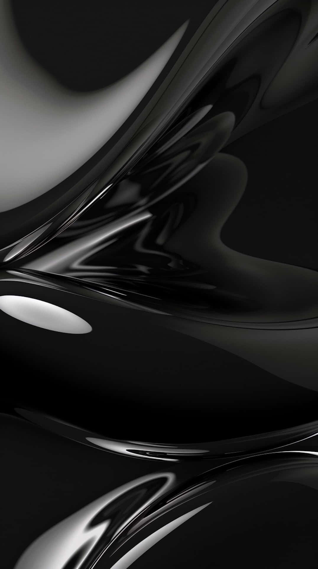 Abstract Black Liquid Art.jpg Wallpaper