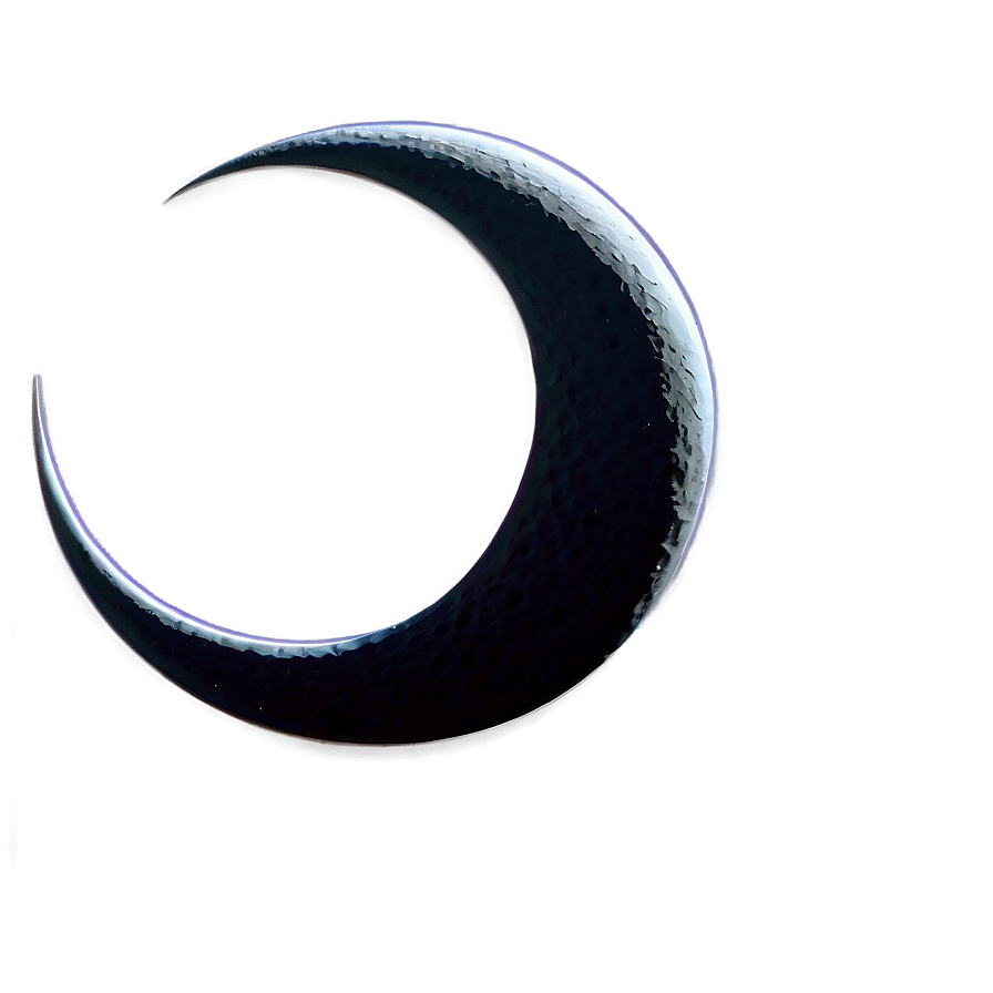 Abstract Black Moon Art Png 84 PNG