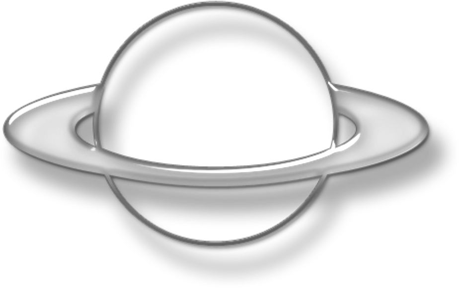 Abstract Black Ring Design PNG