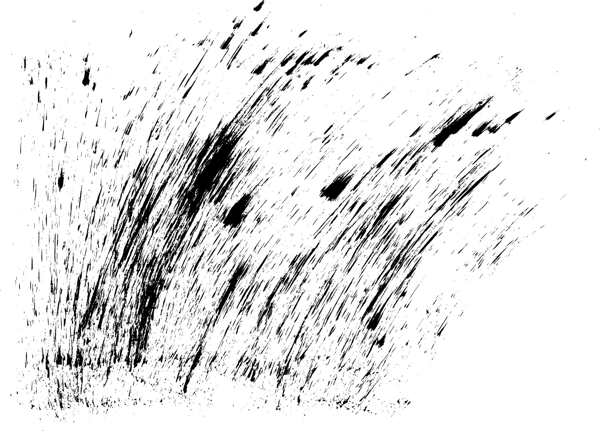 Abstract Black Scratcheson Blue Background PNG