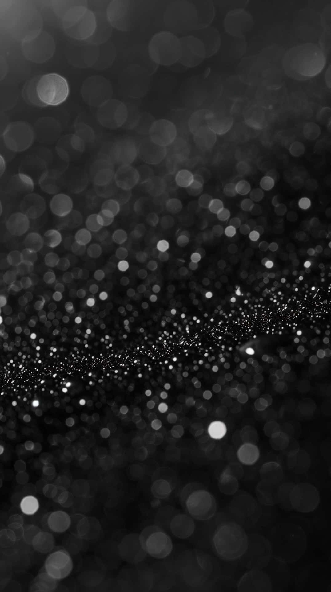 Abstract Black Sparkle Texture Wallpaper