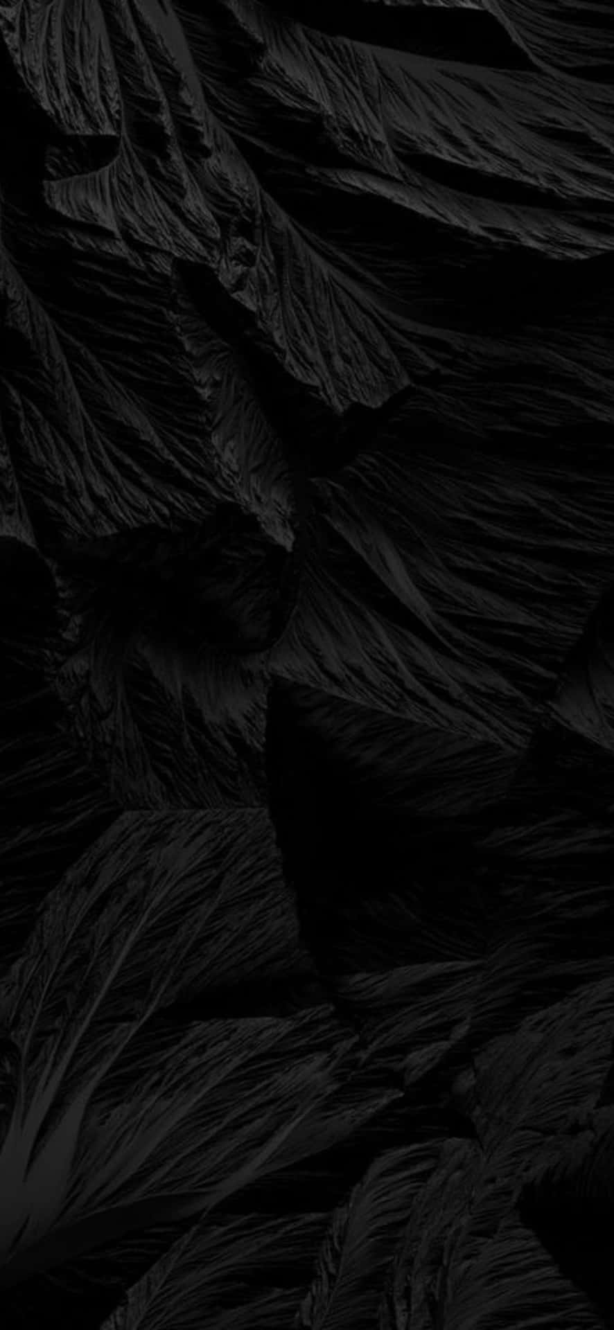 Abstract Black Texturesi O S Style Wallpaper
