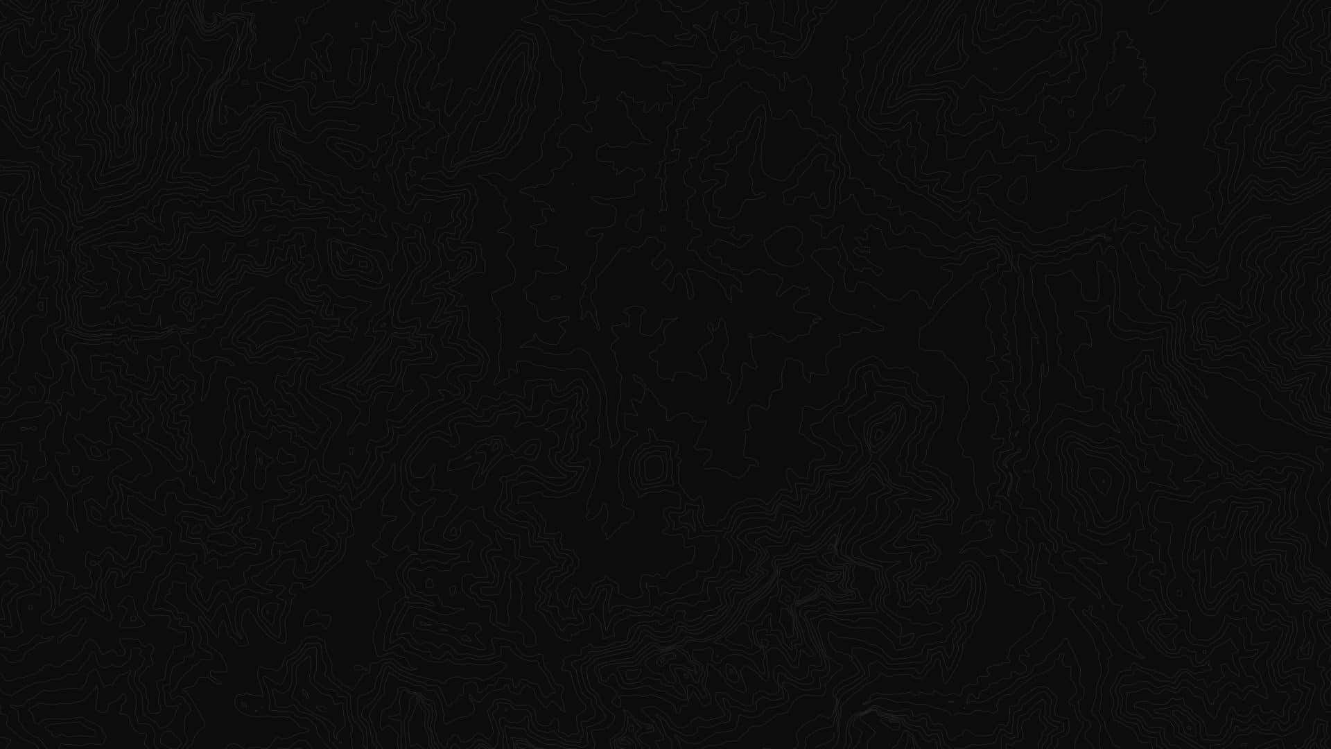 Abstract Black Topography Texture Wallpaper